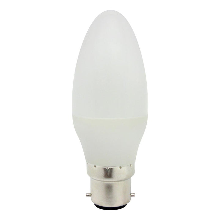 PowerPlus - 4.5W LED Candle B22/BC Daylight Candle Bulbs | Snape & Sons