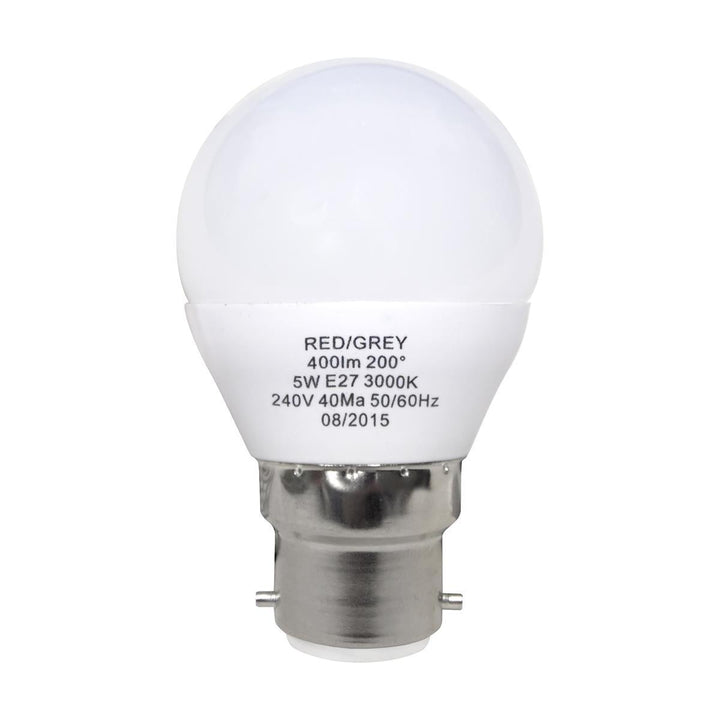 PowerPlus - 5W LED Golf B22/BC Golf Ball Bulbs | Snape & Sons