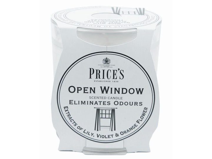Prices - Scented Odour Eliminator Candle Open Window Scented Candles | Snape & Sons