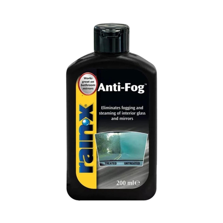 Rain-X Anti-Fog Glass & Mirror Treatment 200ml Exterior Valeting | Snape & Sons