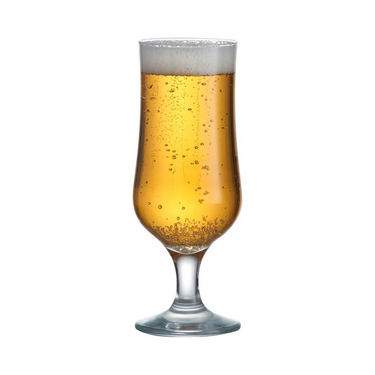 Ravenhead - Tulip Stem Beer Glass 4 Pack Drinks Glasses | Snape & Sons