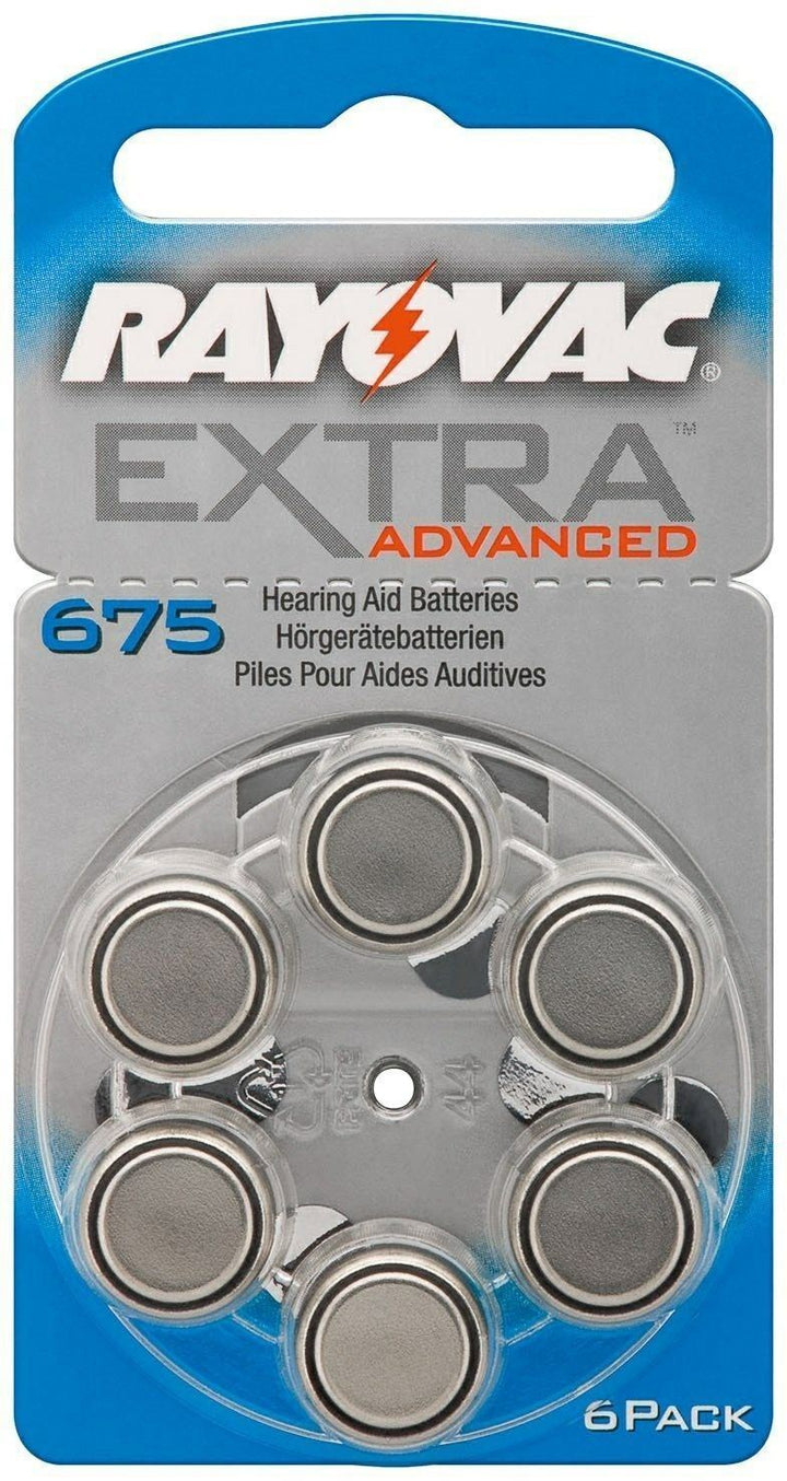 Rayovak - Extra Advanced Hearing Aid Battery 675 Hearing Aid Batteries | Snape & Sons