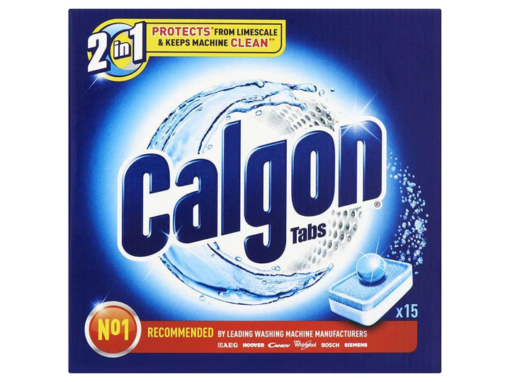 Reckitt - 2-in-1 Calgon Express Tablets x15 Appliance Cleaners | Snape & Sons