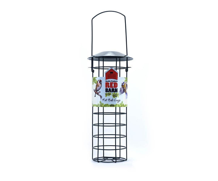 Red Barn - Fat Ball Cage Feeder Fat Ball Feeders | Snape & Sons