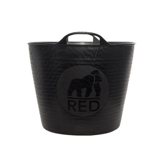 Red Gorilla - Recycled Gorilla Tub Black 26L Trug Buckets | Snape & Sons