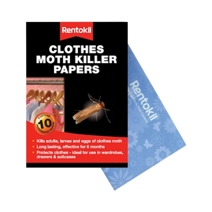 Rentokil Paper Moth Killer Strips x10 Pack Moth Control | Snape & Sons
