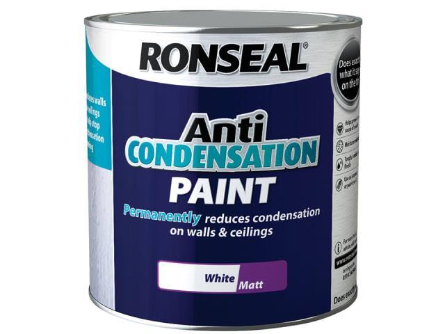 Ronseal - Anti-Condensation Paint White 750ml Primers & Sealers | Snape & Sons