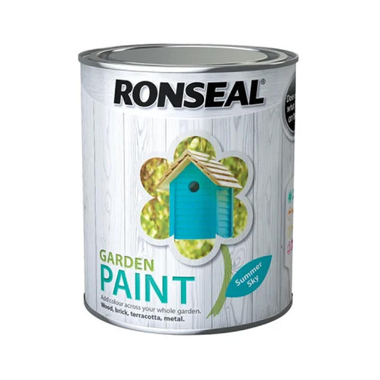 Ronseal - Garden Paint Summer Sky 750ml Shed & Fence Paint | Snape & Sons