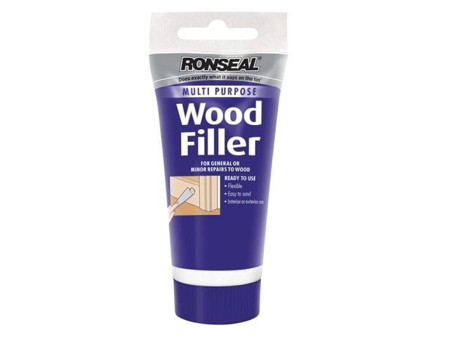 Ronseal - Multi Purpose Wood Filler Tube Medium 100g Wood Fillers | Snape & Sons