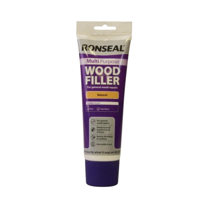 Ronseal Multi-Purpose Wood Filler Tube Natural 325g Wood Fillers | Snape & Sons