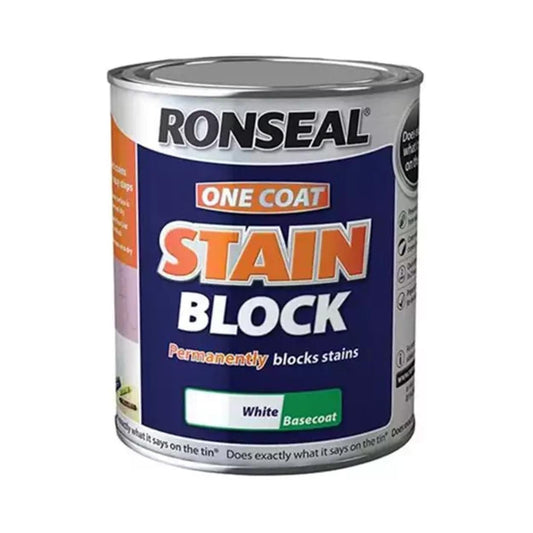 Ronseal - One Coat Stain Block 750ml Primers & Sealers | Snape & Sons