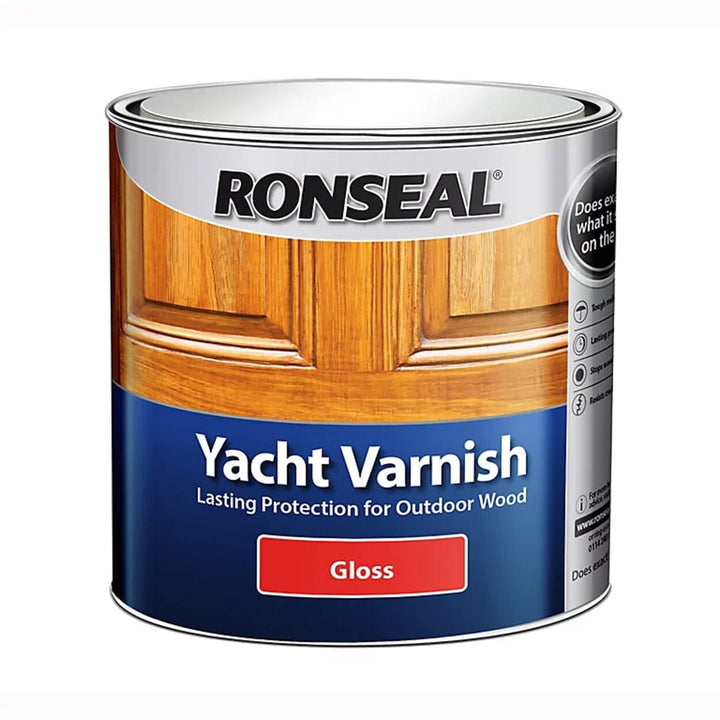 Ronseal - Yacht Varnish Gloss 250ml Varnishes | Snape & Sons