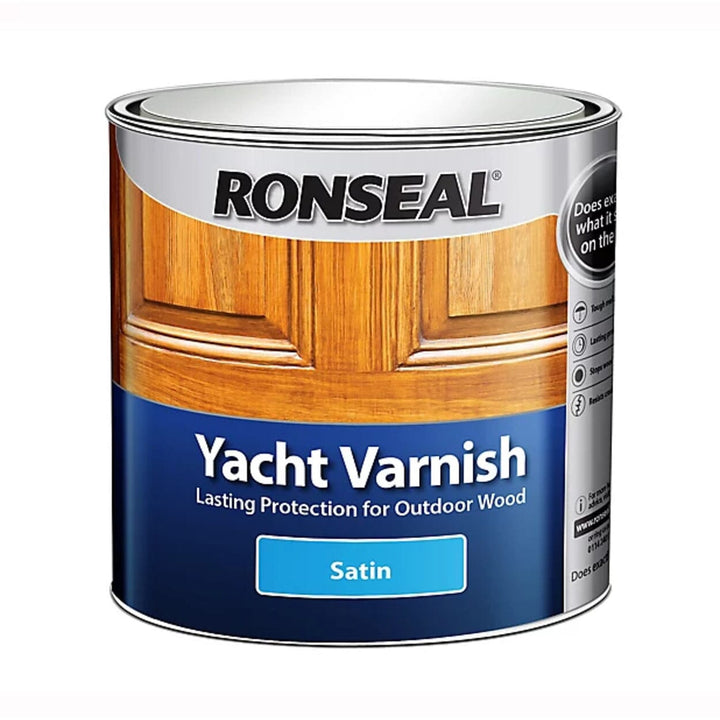 Ronseal - Yacht Varnish Satin 250ml Varnishes | Snape & Sons