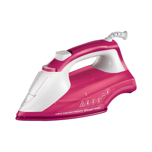 Russell Hobbs Light & Easy Brights Berry Steam Iron Steam Irons | Snape & Sons