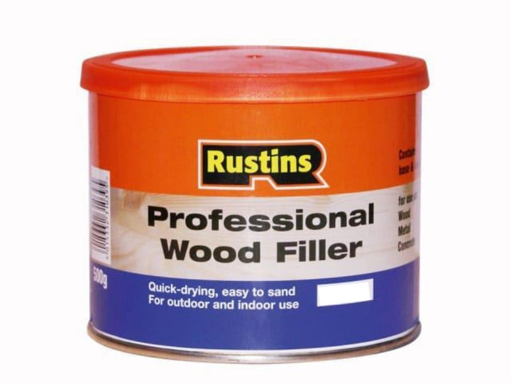 Rustins - Professional Wood Filler Natural 250g Wood Fillers | Snape & Sons