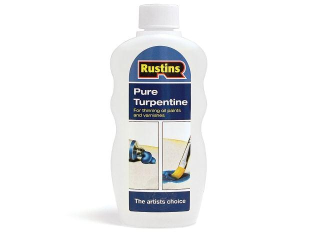 Rustins - Pure Turpentine 250ml Thinners & Solvents | Snape & Sons