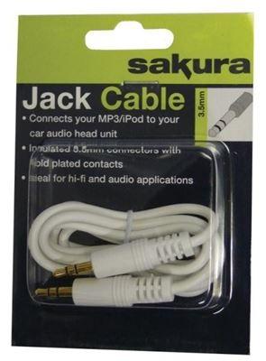 Sakura - 3.5mm Audio Jack Cable Audio Visual Cables | Snape & Sons