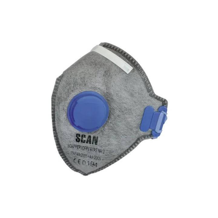 Scan - Fold Flat Odour Mask Valved FFP2 - Triple Pack Dust Masks | Snape & Sons