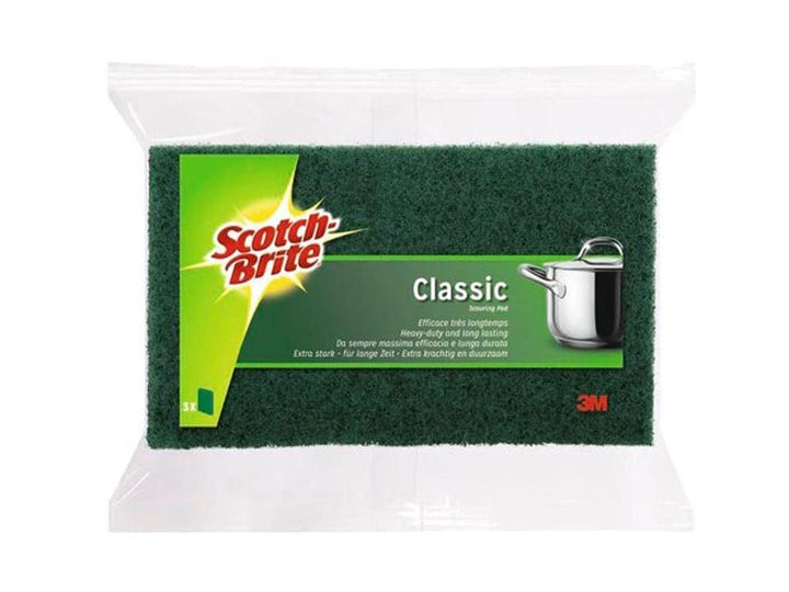 Scotch - Classic Scouring Pads x3 Scourers | Snape & Sons