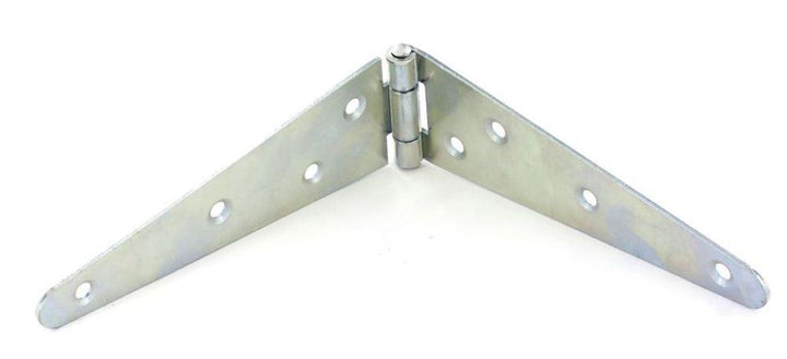 Securit - Zinc Plated 150mm Strap Hinges Tee Hinges | Snape & Sons