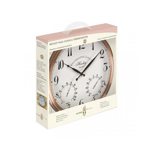 Smart Garden - Henley 12in Wall Clock Wall Clocks | Snape & Sons