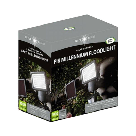 Smart Solar Millennium Solar LED PIR Floodlight Flood Lights | Snape & Sons