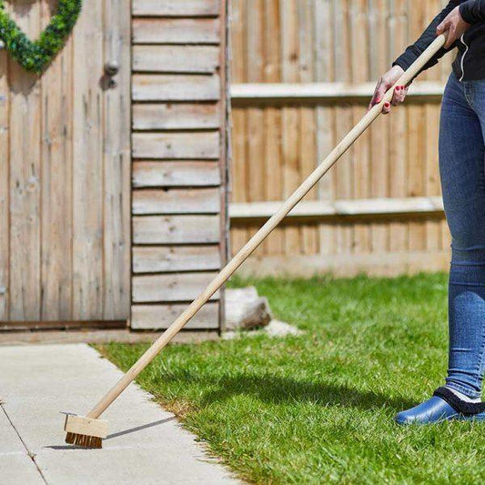 Smart Solar - Wooden Patio Brush Patio Brushes | Snape & Sons