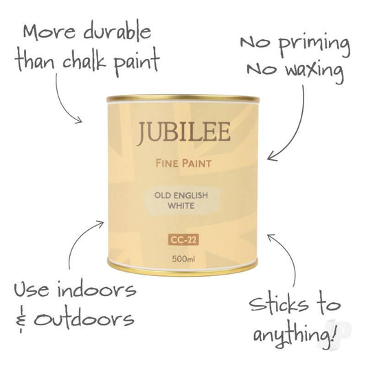 Jubilee CC-22 Fine Paint Old English White 500ml