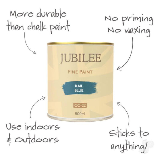 Jubilee CC-22 Fine Paint Rail Blue 500ml