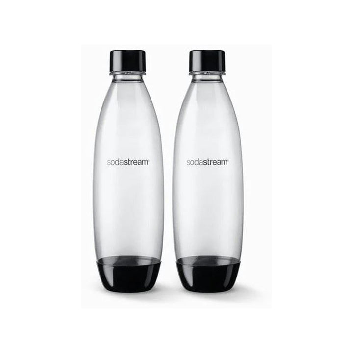 Sodastream - Fuse Black 1L Bottle Twin Pack Carbonated Water | Snape & Sons