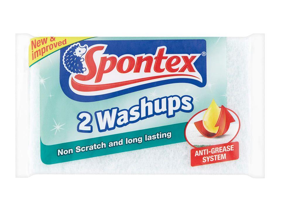 Spontex - Non-Scratch Washups Sponge Scourer Scourers | Snape & Sons
