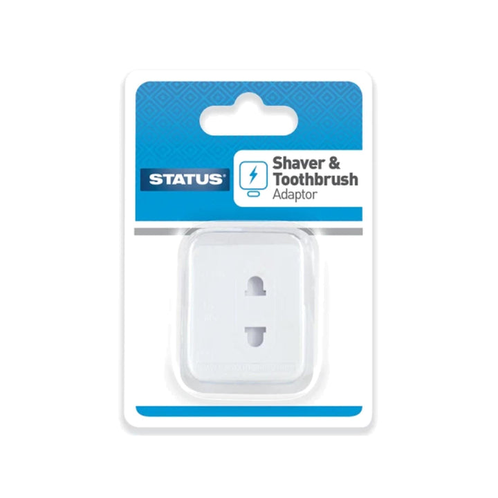 Status 1A Shaver and Toothbrush Plug Adaptor Socket Adaptors | Snape & Sons