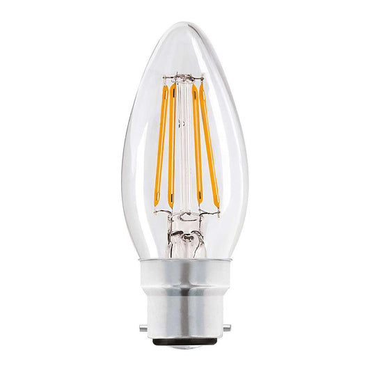 4W Dimmable LED Candle B22/BC