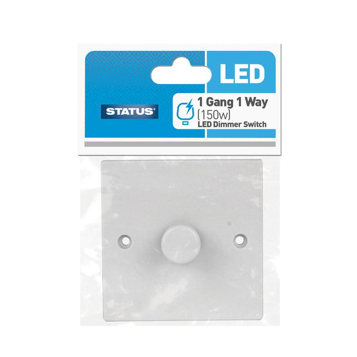 Status - LED Dimmer 1 Gang Switch Plate Light Switches | Snape & Sons