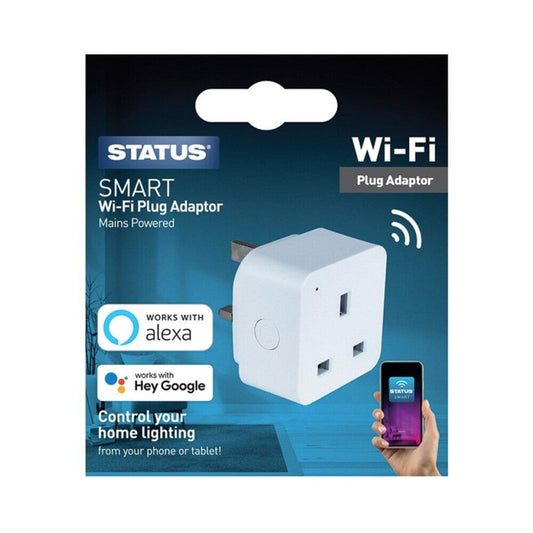 Status - Smart WiFi Timer Switch Mains Socket Adaptor Remote Socket Adaptors | Snape & Sons