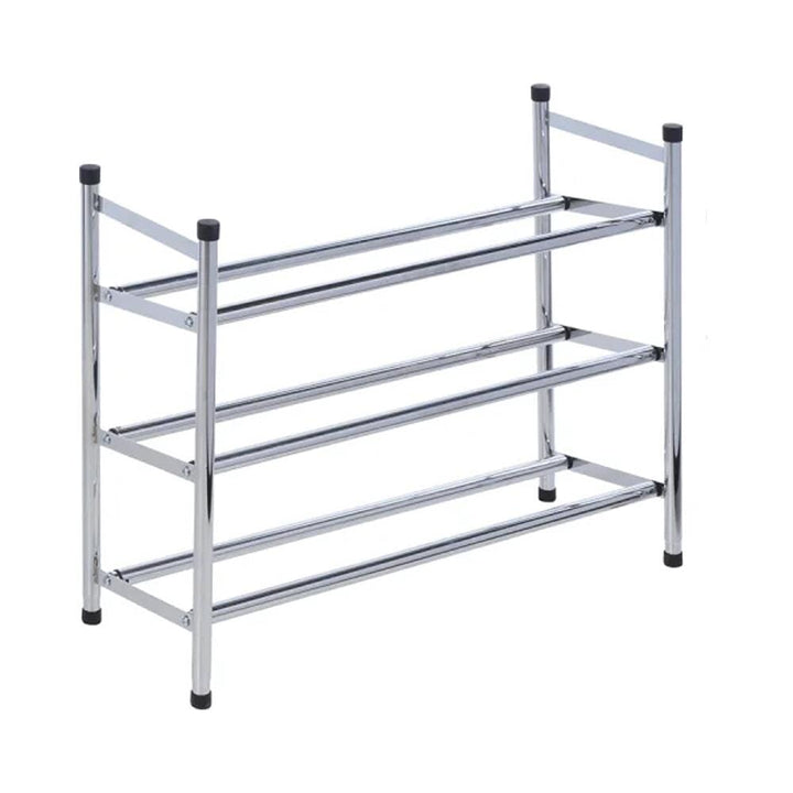 Storage Solutions - Extendable Shoe Rack 3 Tier Stainless Steel Shoe Racks | Snape & Sons