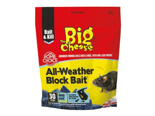 STV - All Weather Bait Block x30 Rodent Control | Snape & Sons
