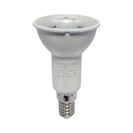 Sylvania - 5W LED PAR16 Floodlamp E14/SES Reflector Bulbs | Snape & Sons