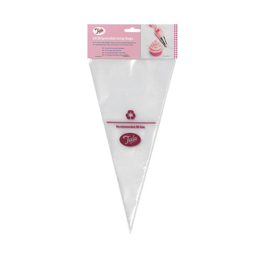 Tala - 10x Disposable Icing Bags Cake Decorating Accessories | Snape & Sons