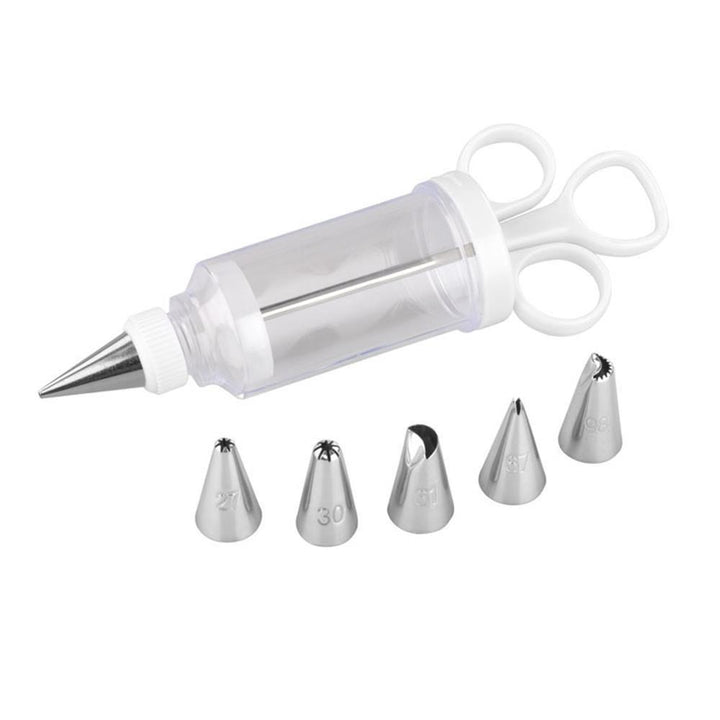 Tala - Icing Syringe Set With 6 Nozzles Cake Decorating Accessories | Snape & Sons