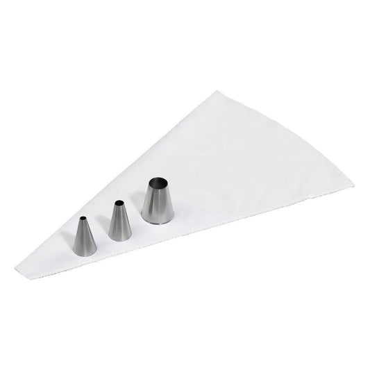 Tala - Open Round Nozzle Set x3 + Icing Bag Cake Decorating Accessories | Snape & Sons