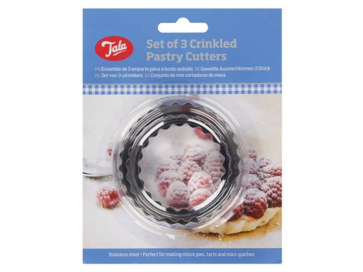 Tala - Pastry Cutters Fluted Round Cookie Cutters | Snape & Sons