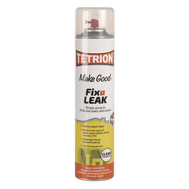 Tetrosyl - Tetrion Fix-a-LEAK 400ml Spray Sealants | Snape & Sons