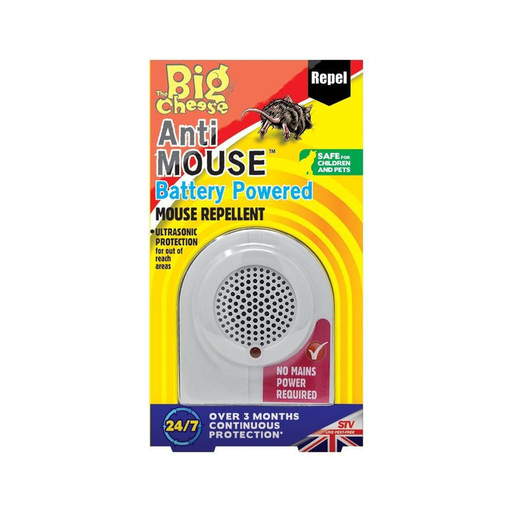 The Big Cheese - Battery Powered Sonic Mouse Repeller Rodent Control | Snape & Sons