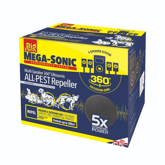 The Big Cheese - Ultra Power Mega-Sonic ALL-PEST Repeller Kit Rodent Control | Snape & Sons