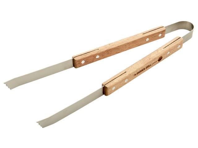 The Garden Grill Company - Garden Grill Wooden BBQ Tongs Barbecue Accessories | Snape & Sons