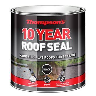 Thompson's - 10 Year Roof Seal Black 1l Roof Repair | Snape & Sons