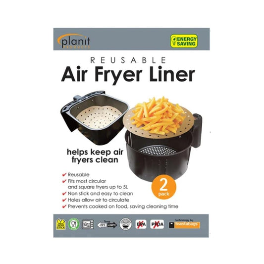 NonStick Air Fryer Liner Twin Pack Snape & Sons