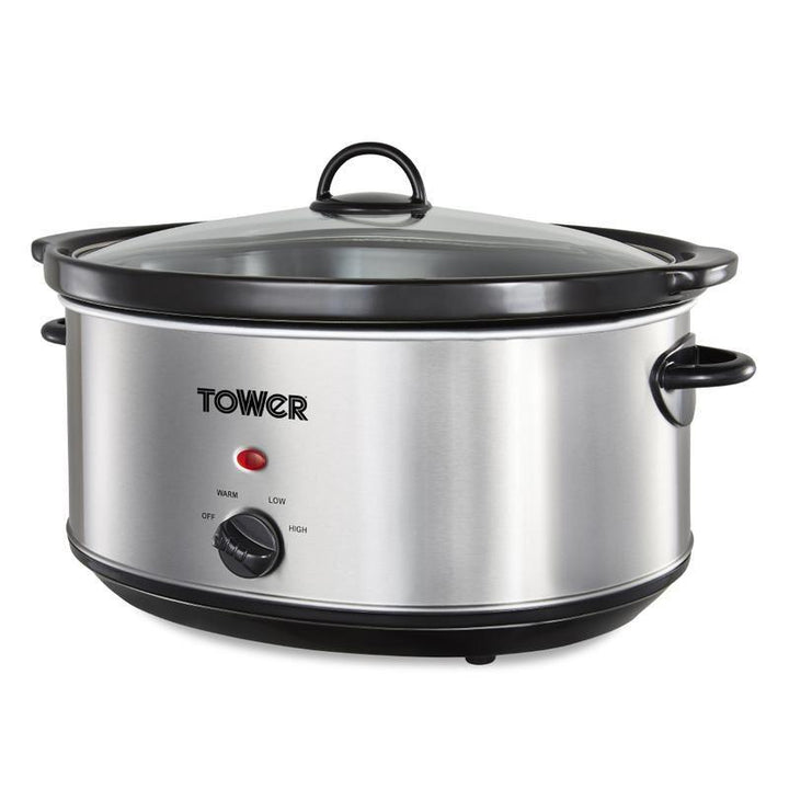 Tower - 6.5l Stainless Steel Slow Cooker Slow Cookers | Snape & Sons