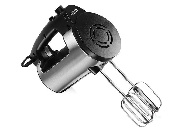 Tower - Chrome 6 Speed Hand Mixer Hand Mixers | Snape & Sons